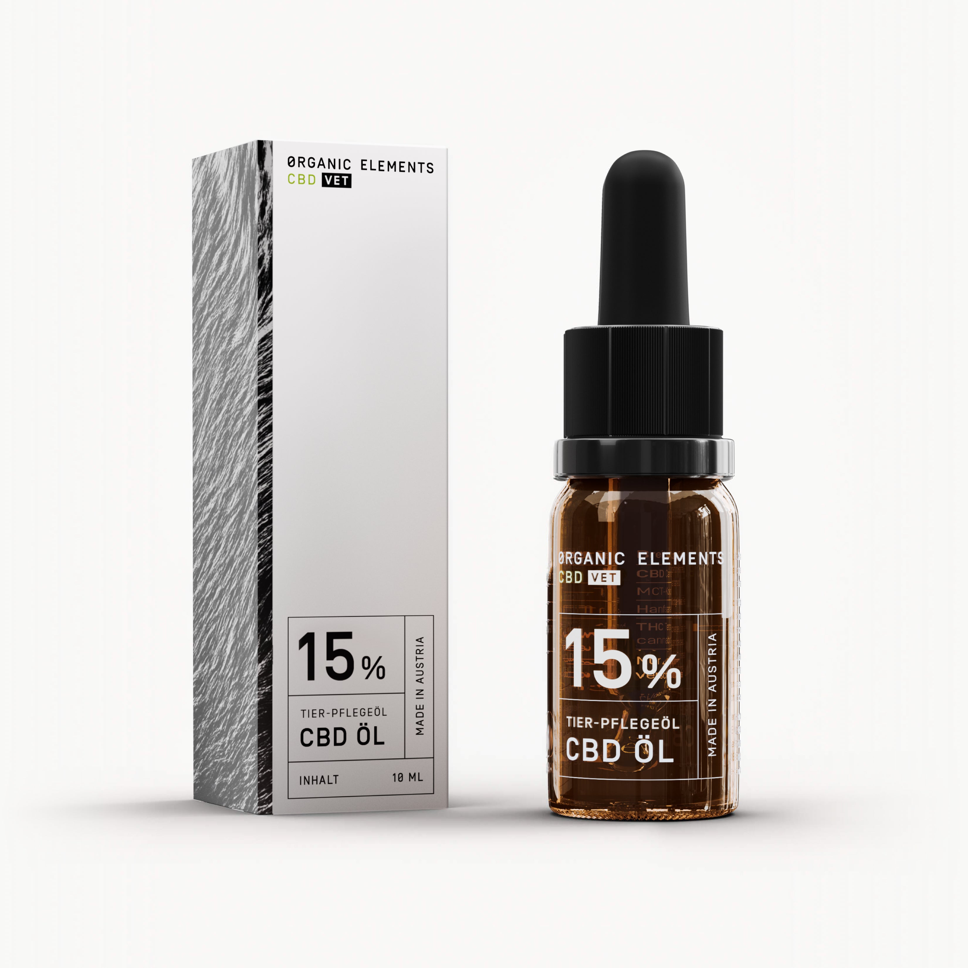 CBD-Öl für Hunde & Katzen 15%